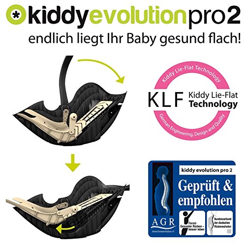 Kiddy Babyschale Evolution Pro 2 Babysafe + Isofix Base Apple - 