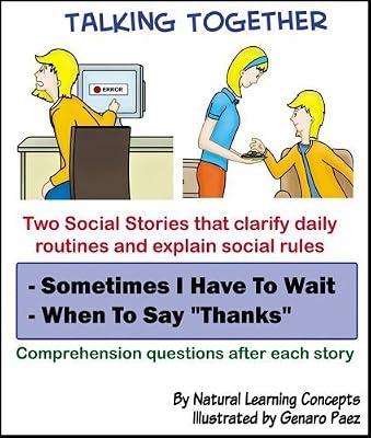 Social Story - Sometimes I Have to Wait and When to Say Thanks