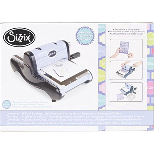 

Sizzix BIGkick Machine with Extended Multipurpose Platform, Periwinkle