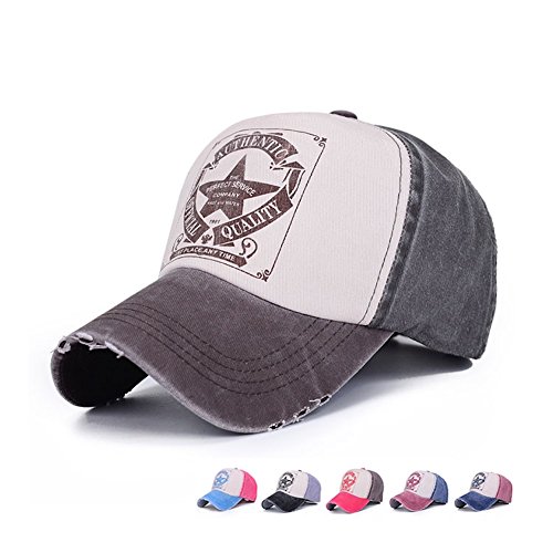 Home Prefer® Five Star Vintage Trucker Hat Adjustable Twill Cotton Baseball Cap