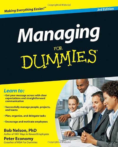 Managing For Dummies by Bob Nelson