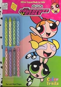 Color Trails with Crayons (Glitter Crayon Book to Color)