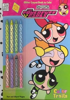 Color Trails with Crayons (Glitter Crayon Book to Color)