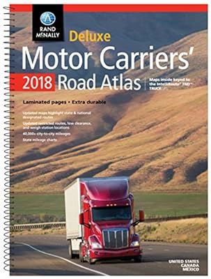 2018 Rand McNally Deluxe Motor Carriers' Road Atlas
