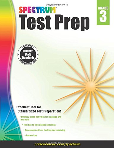 Spectrum Test Prep, Grade 3 by Spectrum 
			
			
		
		
		
       	 
       		
       			(Compiler)