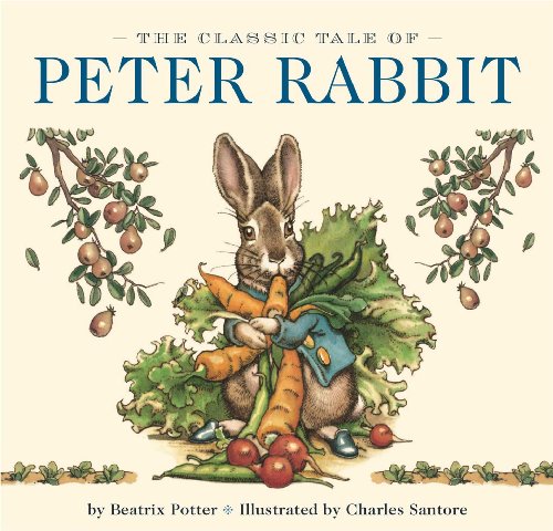 Peter Rabbit Board Book by Charles Santore