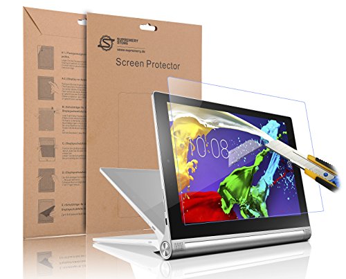 Supremery® Lenovo YOGA Tablet 2 (10,1 pulgadas) Vidrio Película Lámina protectora Protector de pantalla Vidrio antibalas para Yoga 2 10.1