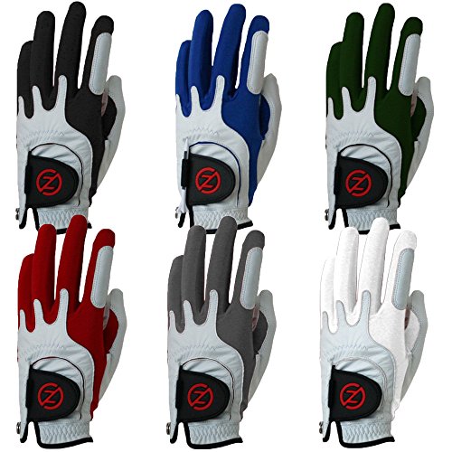 Zero Friction Men's Cabretta Premium Leather Golf Gloves, Left Hand,