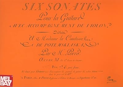 Six Sonates Pour la Guitare Avec Accompagnement de Violon Op. 11: Dixieme Ouverture En Sonate Pour Guitare Et Violon D'Iphigenie En Aulide de Gluck (Editions Chanterelle) (Spanish Edition)