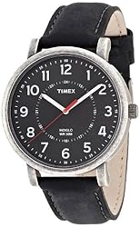 [タイメックス]TIMEX クラシックラウンド・アンティーク ブラックダイアル ブラックストラップ T2P219 メンズ 【正規輸入品】