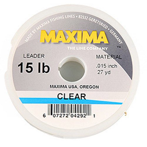 Maxima Clear Fly Fishing Leader/Tippet Material