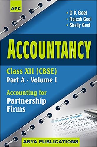 Accountancy Class - 12 CBSE Book