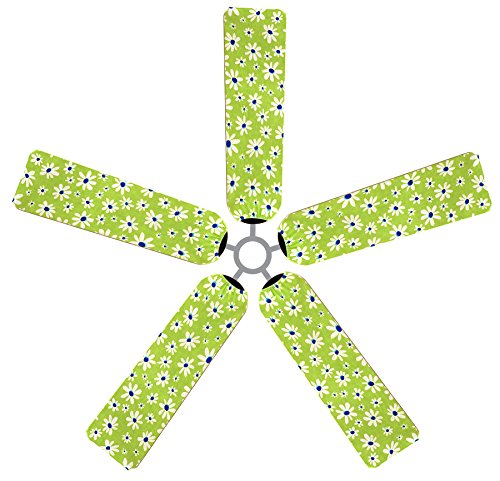 Algopix Similar Product 20 - Fan Blade Designs Daisies Ceiling Fan