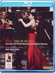 Amor, Vida de Mi Vida: Zarzuelas by Palcido Domingo and Ana Maria Martinez [Blu-ray]