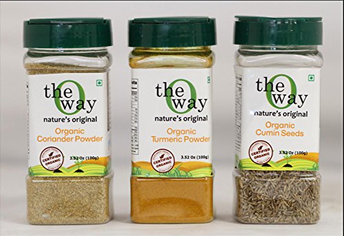 Algopix Similar Product 17 - The O Way Organic Spice Jar Set 2 jars