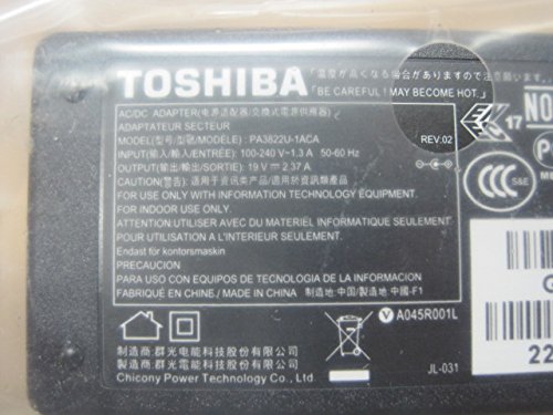 

45W 19V AC Power Adapter Charger for Toshiba Satellite C55-A5281 new genuine []