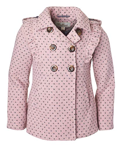 Algopix Similar Product 9 - Cremson Girls Wool Blend Hooded Ruffle