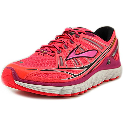 Brooks Transcend Round Toe Synthetic Running Shoe