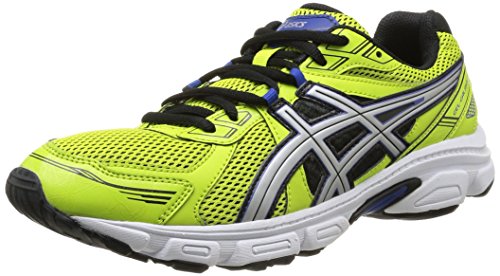 Asics Gel Galaxy 7 - Zapatillas de running para hombre, color Lime/Silver/Blue, talla 44.5
