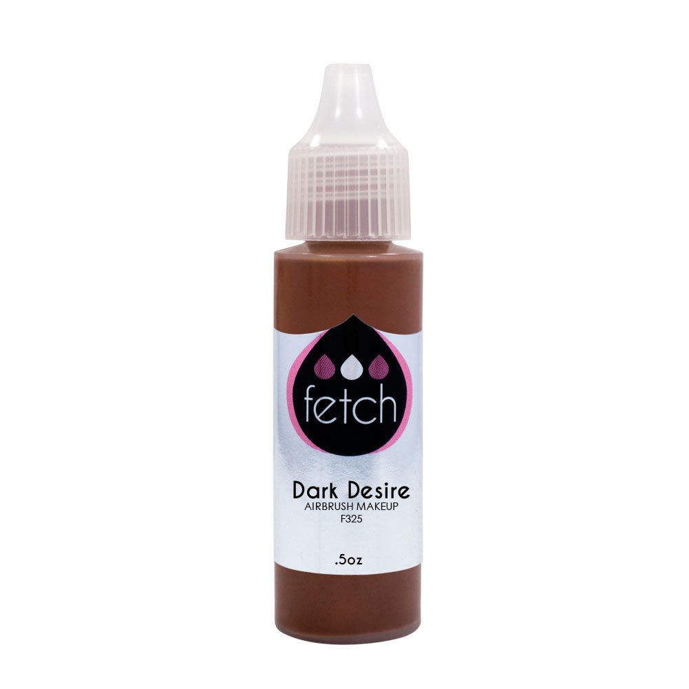 

Fetch Foundation DARK DESIRE Airbrush Makeup Face Spray Cosmetics .5 oz Bottle