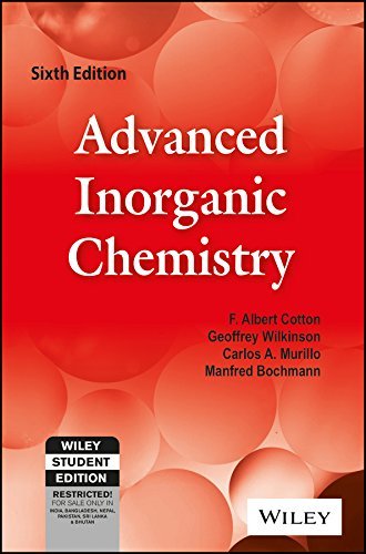 Advanced Inorganic Chemistry, 6th ed.