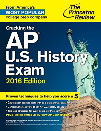 Cracking the AP U.S. History Exam, 2016 Edition by Princeton Review