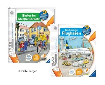Ravensburger Tiptoi Sicher im Straßenverkehr und Entdecke den Flughafen ...