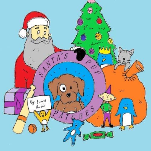 Santa's Pup Patches by Simon Rudd