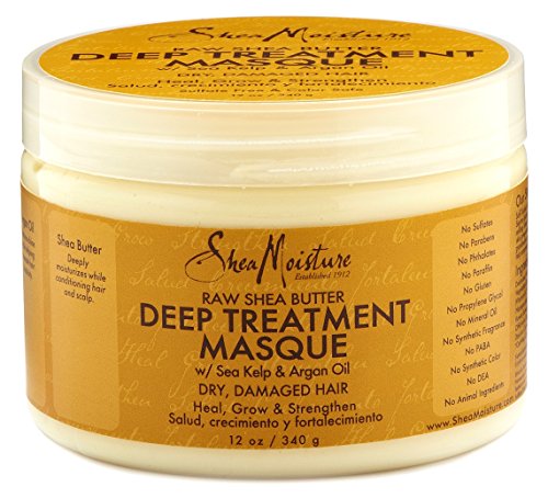 Shea Moisture Masque Deep Treatment 12oz Jar Raw Shea