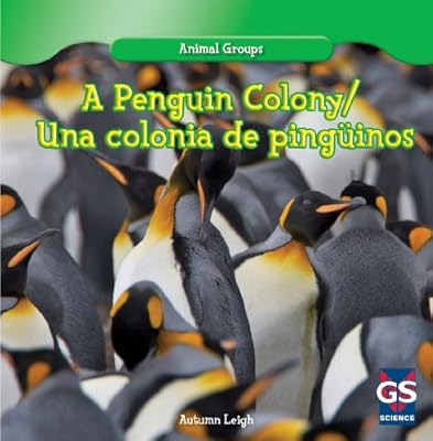 A penguin colony = Una colonia de pingu?inos