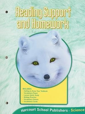 Harcourt Science: Reading Support and Homework Grade 1
