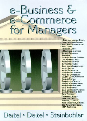 E-business and e-commerce for managers by Harvey and others DEITEL