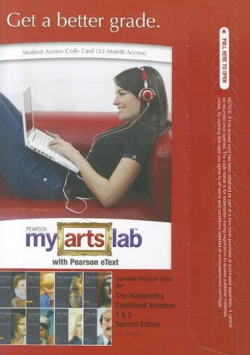 Humanities, the Myartslab With Pearson Etext Standalone Access Card: Culture, Continuity and Change, Prehistory to 1600 by Henry M. Sayre
