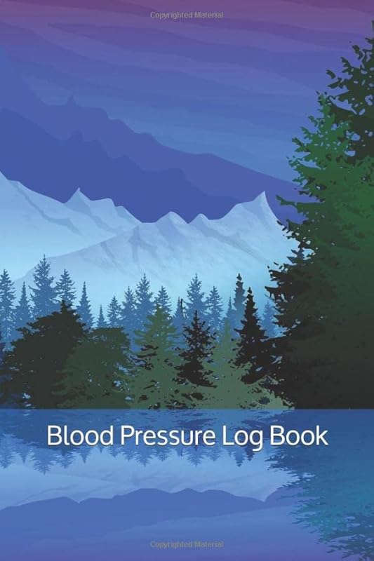 Blood Pressure Log Book by Alpine Breeze Publishing