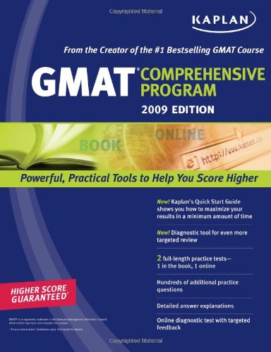 Kaplan GMAT 2009 Comprehensive Program by Kaplan