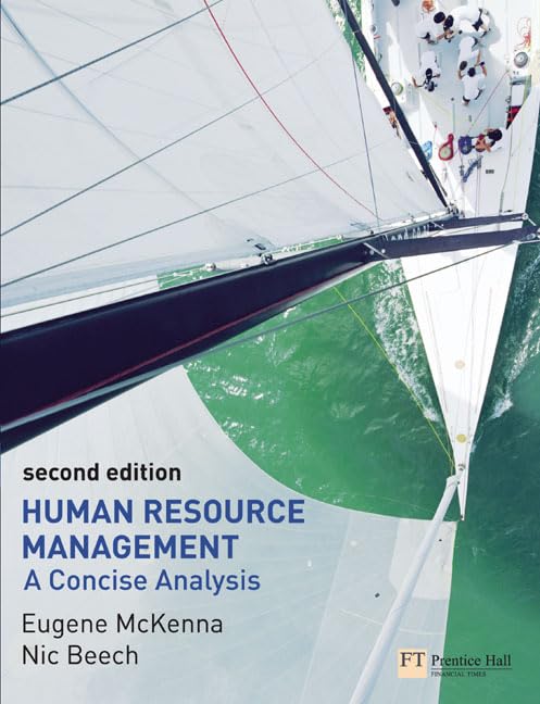 Human Resource Management: A Concise Analysis by Eugene McKenna