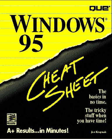 Windows 95 Cheat Sheet by Joe Kraynak