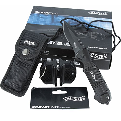 Walther Tactical SET Messer 50715 + Tasche UND Messerschärfer