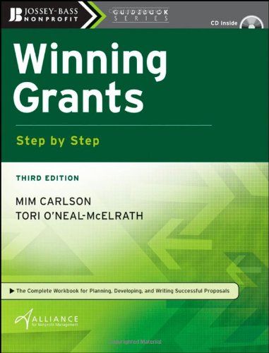 Winning Grants Step by Step by Mim Carlson 
			
			
		
		
		
       	 
       		
       			,