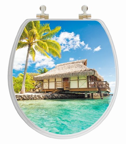 Algopix Similar Product 14 - Topseat 3D Series Island Round Toilet