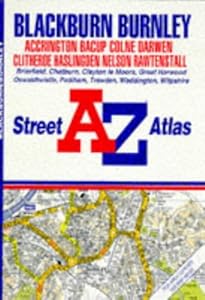 A-Z Street Atlas of Blackburn, Burnley (A-Z Street Atlas Series)