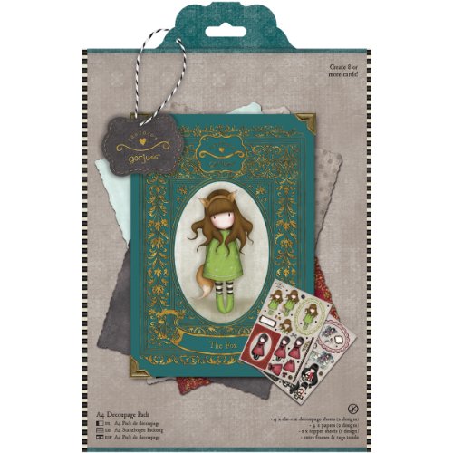 

Simply Gorjuss A4 Decoupage Pack-The Fox