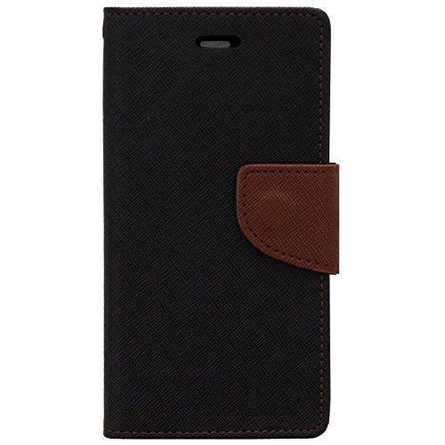 Zocardo Diary Wallet Flip Flap Case Cover for Micromax Yu Yunique (Black)+ Selfie Stick