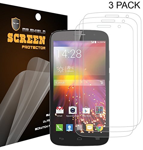 Mr Shield For Alcatel OneTouch POP Icon Anti-Glare [Matte] Screen Protector [3-PACK] with Lifetime Replacement Warranty