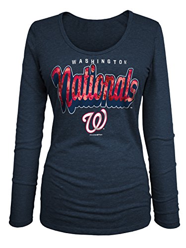 MLS Women's Tri-Blend Long Sleeve U-Neck Tee
