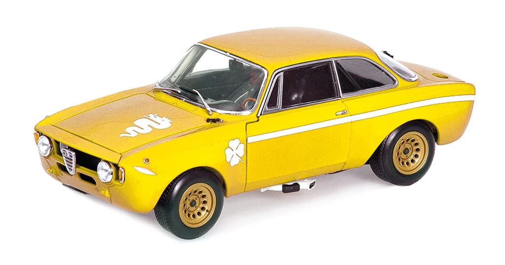 ☆ Minichamps 1/18 Alfa Romeo Gta 1300 Junior 1971 Yellow