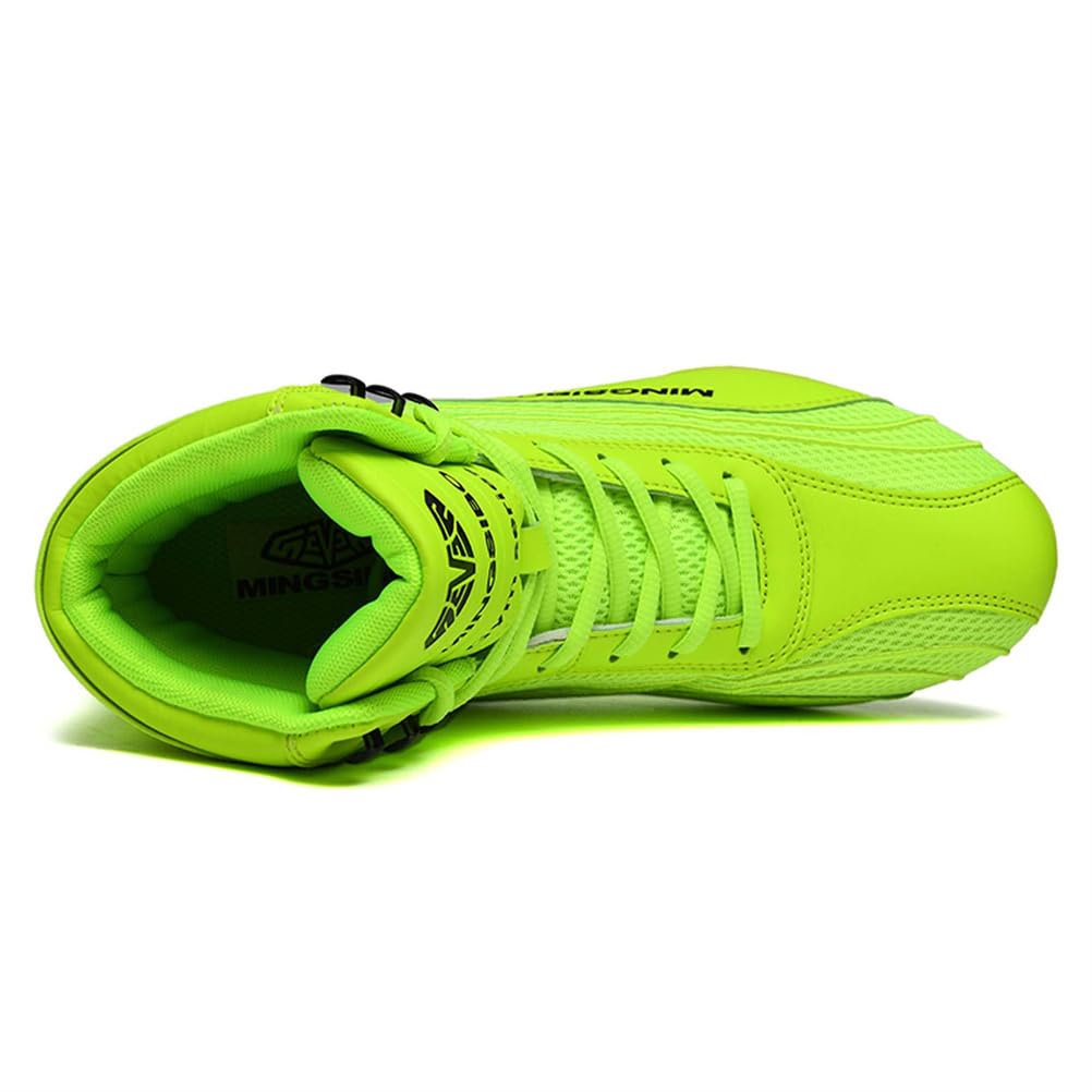 Boxing Shoes For Men Women Lightweight High Top Sneakers Breathable Athletic Sports Training Shoes With High Support_vogvips.com