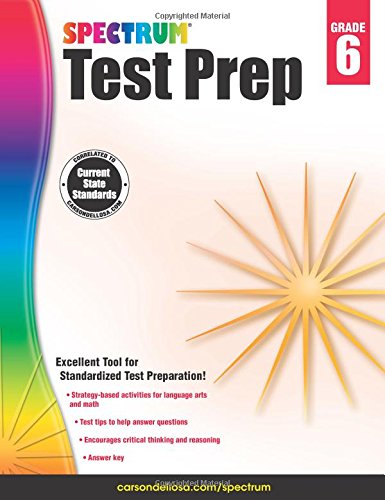 Spectrum Test Prep, Grade 6 by Spectrum 
			
			
		
		
		
       	 
       		
       			(Compiler)