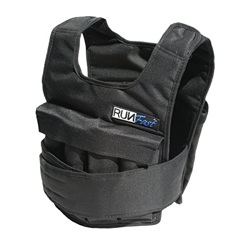RUNFast Pro Weighted Vest, 40 lb