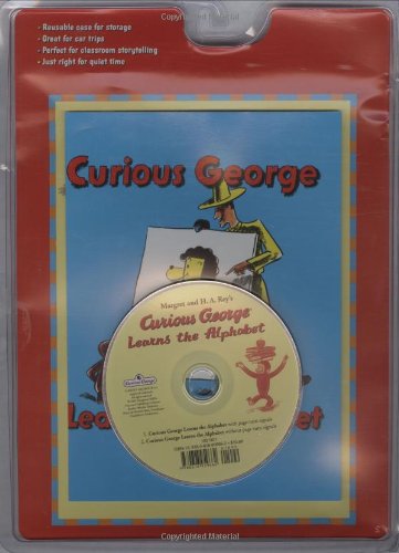 Curious George Learns the Alphabet Book and CD by H. A. Rey